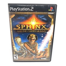 PS2 Sphinx Cursed Mummy (Sony Playstation 2 PS2) No Manual