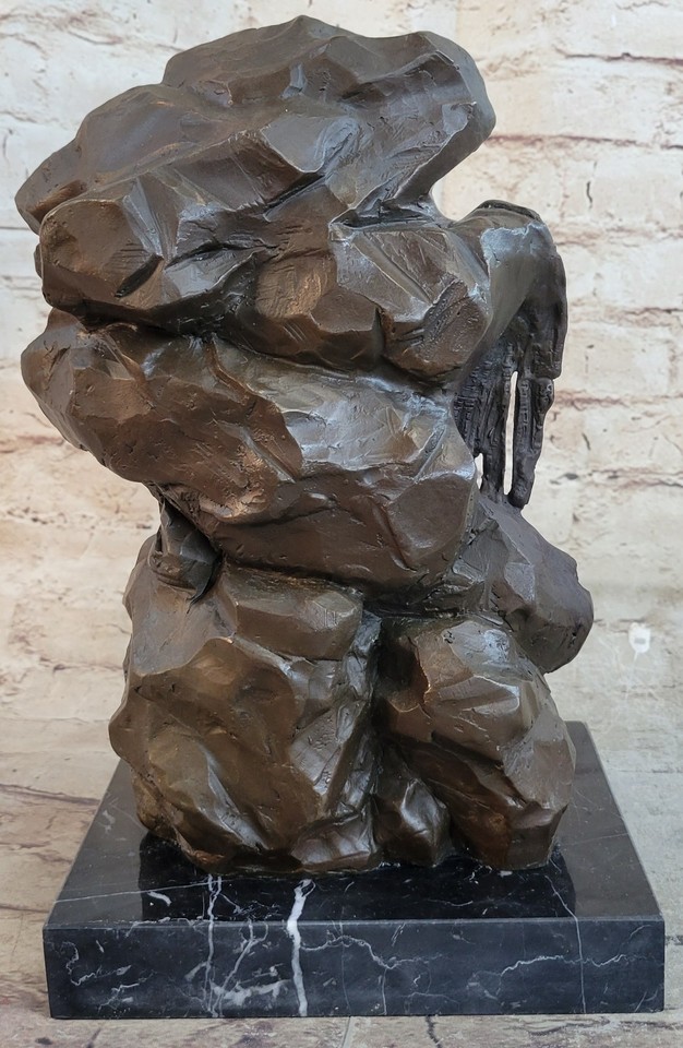 Statue érotique l'art femme de bronze sculpture figurine 23cm
