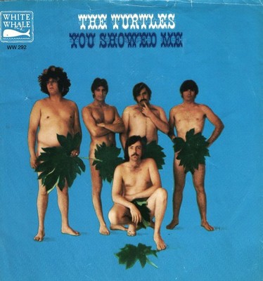 The Turtles You Showed Me 7'' PICTURE SLEEVE ONLY 1968 White Whale Fig Leaf 45