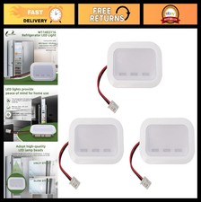 3pc Refrigerator LED Light Bulbs Compatible with Whirlpool KitchenAid -Replace