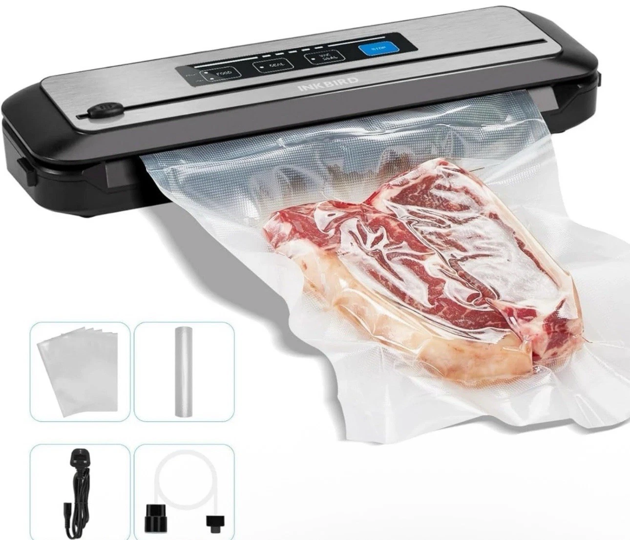 Inkbird Vacuum Sealer Machine Compact Food Preservation System With Cutter Moist
Opens in a new wind