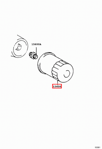 Genuine Toyota LandCruiser 80 Series FZJ 1FZ FE 4.5 Petrol Engine Oil Filter - Picture 9 of 20