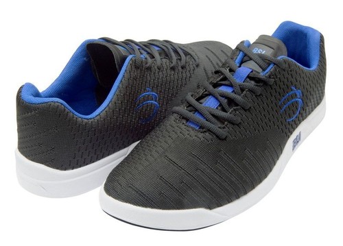 BSI Men's Glide Black/Royal Athletic Bowling Shoes - 第 4/6 張圖片