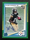 2025 Panini Kaleb Johnson Rookie Phenom Jersey Autographs (Raw)