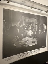 Vintage Funny Girl Movie Still Barbra Streisand Omar Sharif Poker Scene Excellen