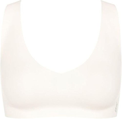 NWT Sloggi Women's Zero Feel 2.0 Bralette Bra, Opaque, Silk White, S - Picture 3 of 5