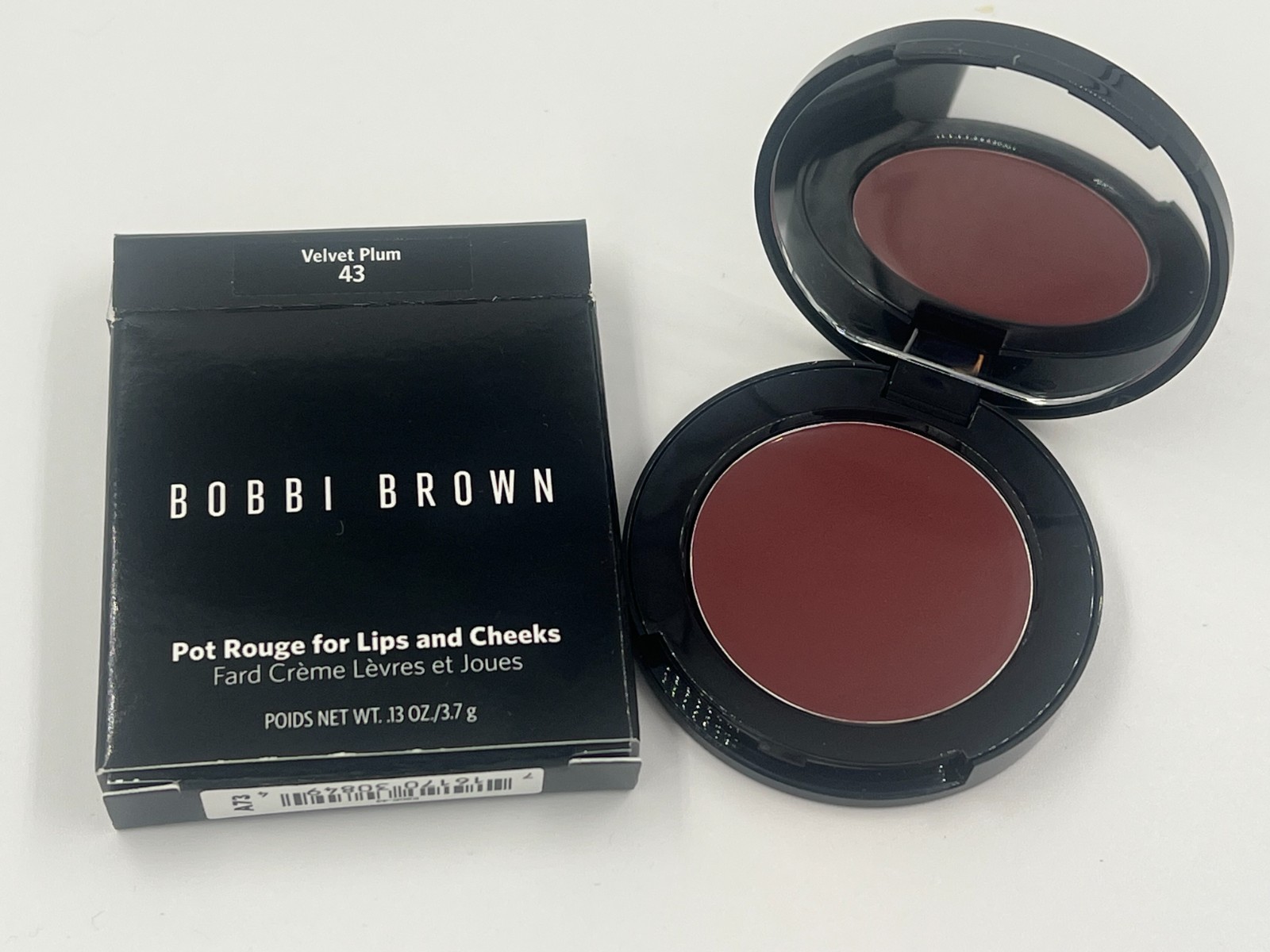 Bobbi Brown Pot Rouge For Lips And Cheeks #43 VELVET PLUM New In Box | eBay