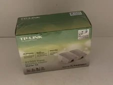 TP-Link AV500 Nano Powerline Adapter Starter Kit TL-PA4010KIT White