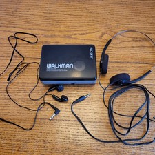 Sony Walkman WM-A10 Cassette Player Vintage Japan Belts Replaced