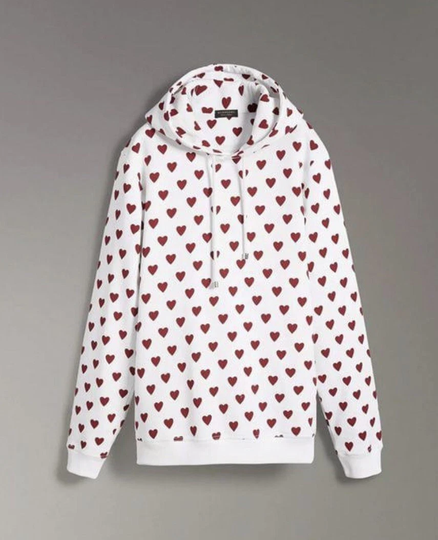 Burberry heart print hotsell