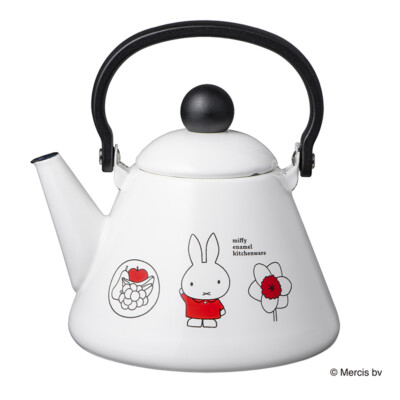 JAPAN BRAND GOOD PLUS DICK BRUNA MIFFY ENAMEL KETTLE 1.5 L - VERY CUTE