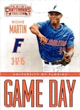 2015 PANINI CONTENDERS BASEBALL CARD GAME DAY RICHIE MARTIN