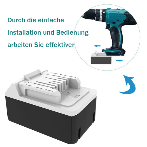 Cargador Batería Makita 6x18V 4,0Ah G-Seri BL1840G BL1813G BL1815G BL1811G HP457D - Imagen 2 de 16