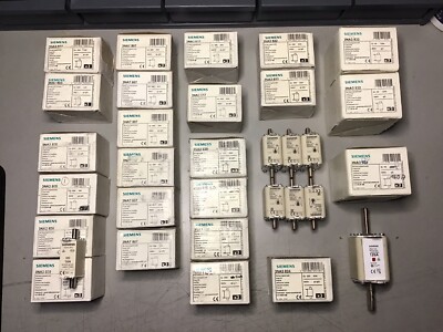 SIEMENS Fuse links, Lot Of 80pc (New Old Stock)
