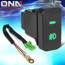 For 2001-2005 Honda Civic RSX Dash Mounted Fog Light Control Switch Push Button