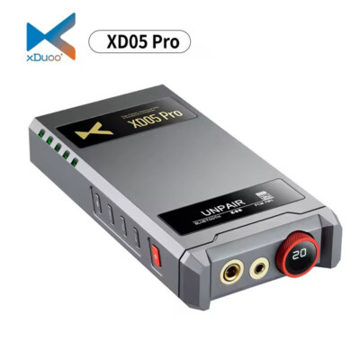 XDUOO XD05 Pro Portable Full Balanced DAC Headphone Amplifier ES9039SPRO Decoder