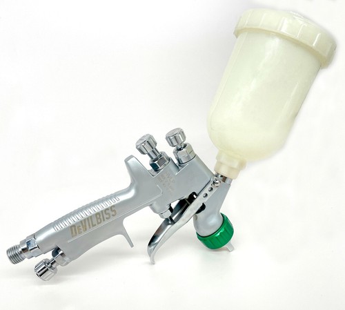 DeVILBISS Mini Spray Gun 250CC Cup Air Paint Spray Gun 1.2mm Nozzle Air Tools - Picture 5 of 8