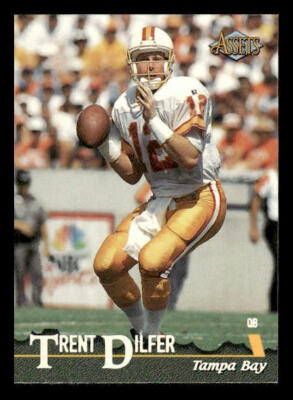 1996 Classic Assets #7 Trent Dilfer Tampa Bay Buccaneers
