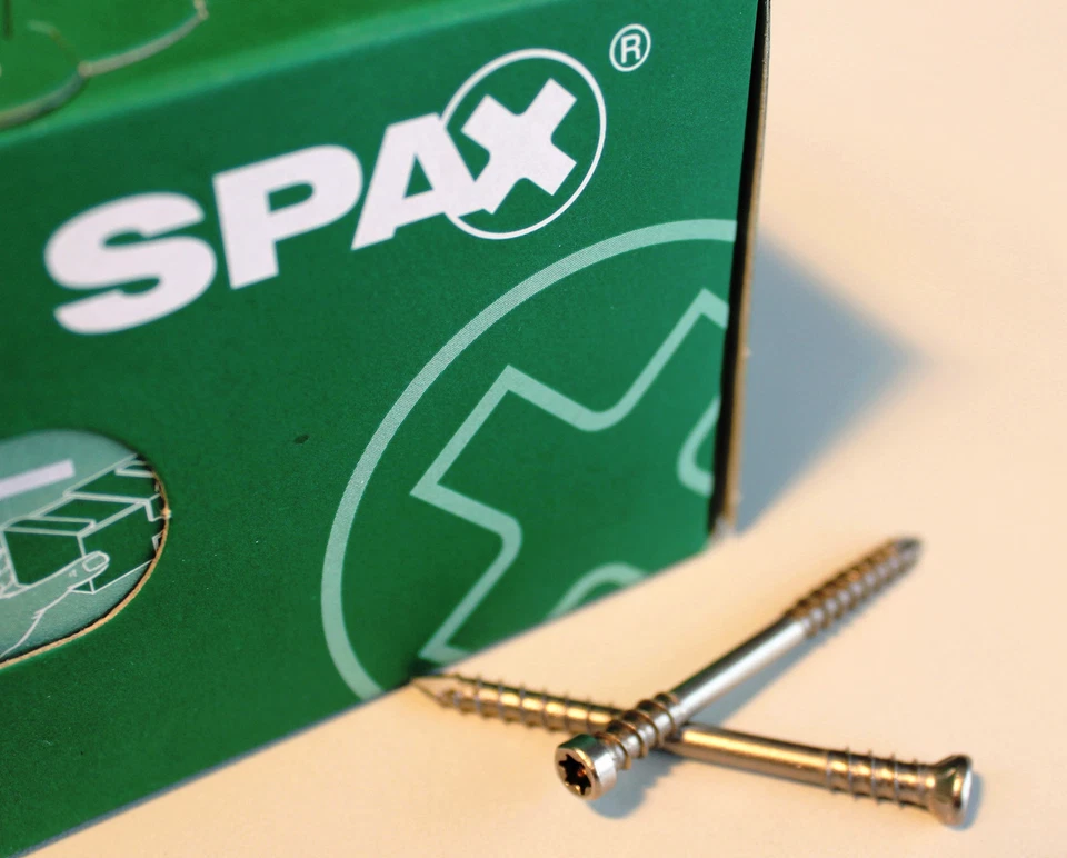 Spax-D Terrassenschrauben Edelstahl A2 / A4 Torx Ø 5 & 6 mm OVP Neu - Bild 2 von 4