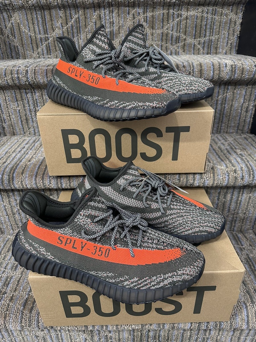 Adidas YZY Yeezy Boost 350 V2 Carbon Beluga HQ7045 Size 10.5 M
