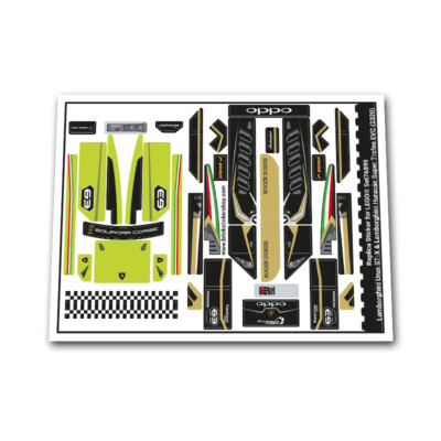 Replacement Sticker for Set 76899 - Lamborghini Urus ST-X & Lamborghini Huracán 