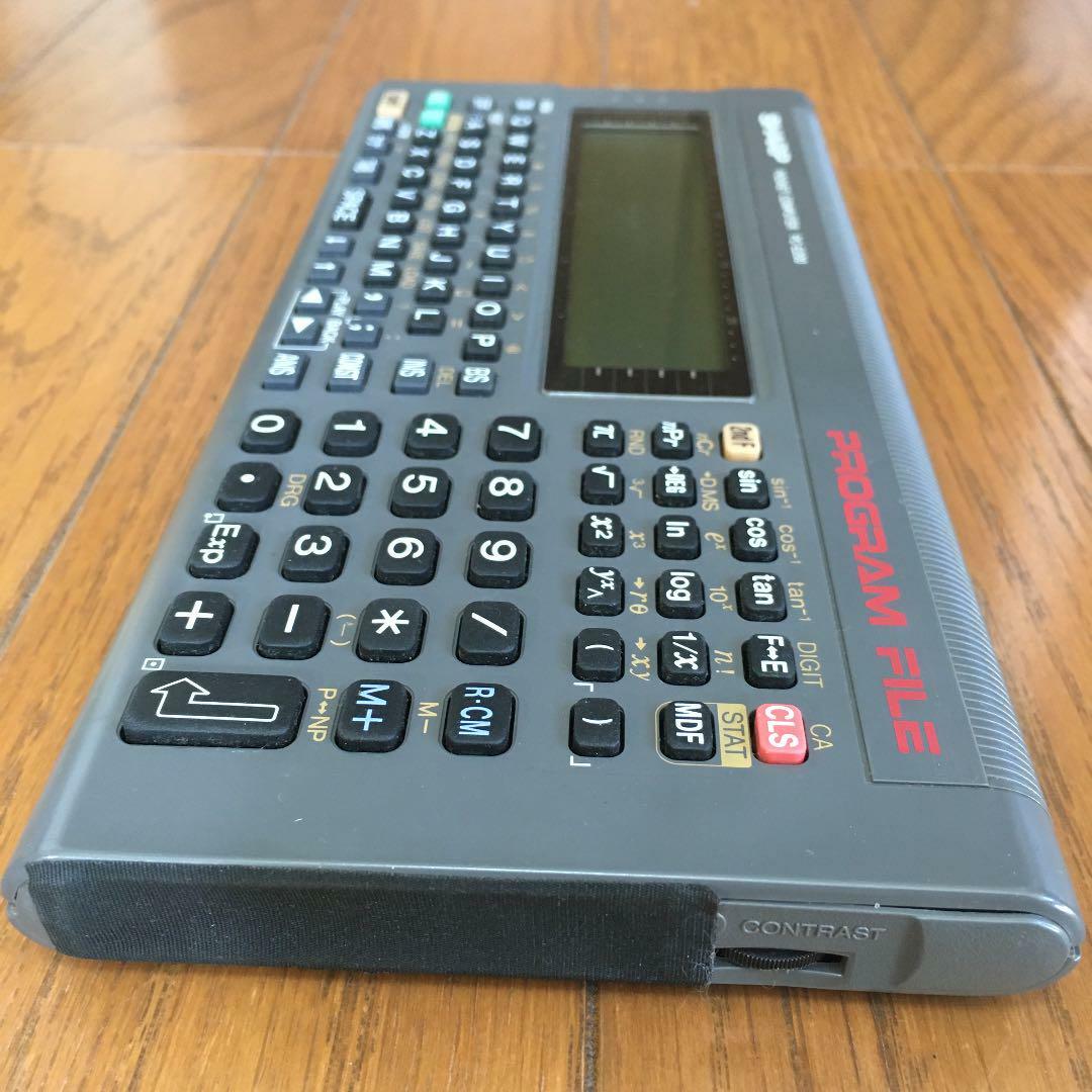 SHARP Pocket computer PC-E200 Scientific Function Calculator Used