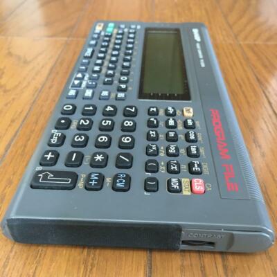 SHARP Pocket computer PC-E200 Scientific Function Calculator Used