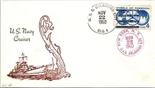 11.22.1960 - US Navy Cruiser / New York, NY - USS Oklahoma City - F40585