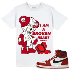 Shirt to Match Jordan 1 Lost And Found 1s 23Bustle - I Am Broken Heart Tee