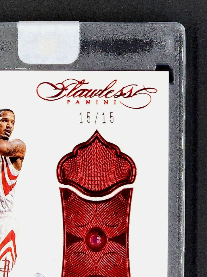 2015 Panini Flawless Ruby #101 Trevor Ariza/15 sin circular *Rubí real en tarjeta* Foto 4 de 4