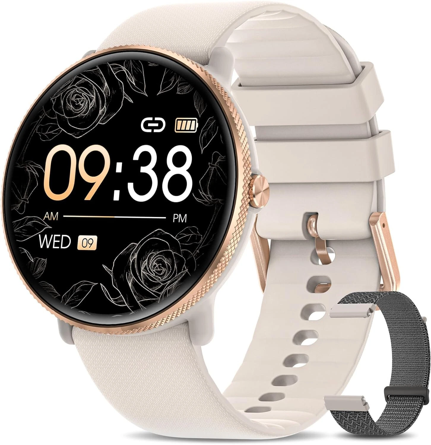 Smart Watch Women Men with Phone Function Wristwatch for iPhone Samsung Huawei