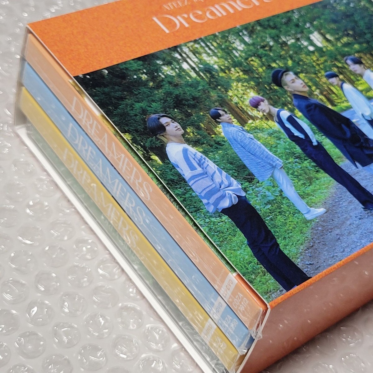ATEEZ Dreamers CD DVD Photobook Complete 4 Version Set A B