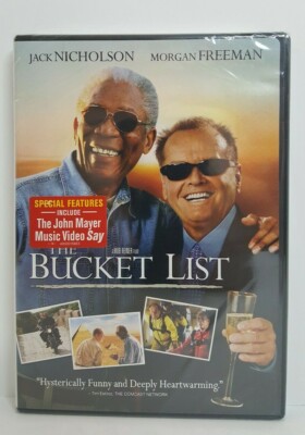 THE BUCKET LIST (2007, Widescreen) NICHOLSON, FREEMAN  WIDE and FULL Screen NEW