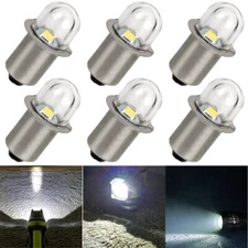 18 Volt LED Bulbs for Dewalt Pivoting Head Flashlight - 6 Pack