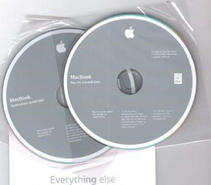 Macbook Install/Recovery/Restore CD Disc - OS X 10.6.4 - AHT 3A200 2Z691-6742-A