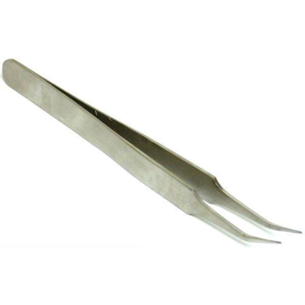 Fine Tip Curved Tweezers for Jewelry Watch Repair and Crafting