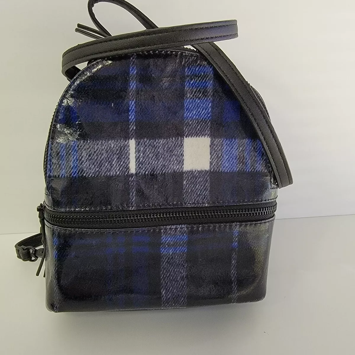 Steve Madden Women s Val Plaid Mini Backpack