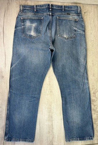 Rustler Faded Jeans Distressed Grunge VTG Denim Pants Men’s 40X30 (Actual 38X29) - Picture 2 of 18
