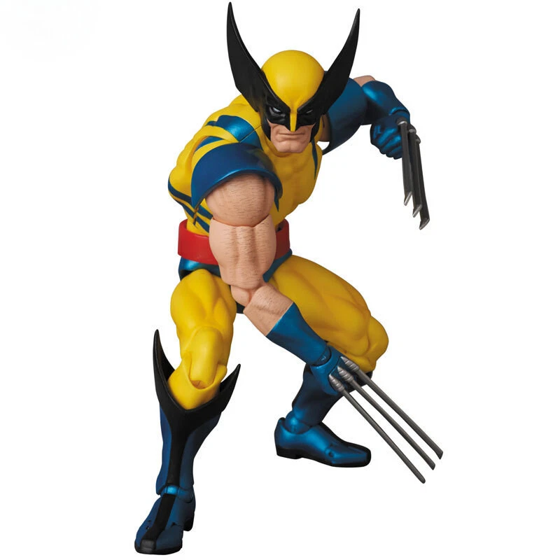 New MAFEX No.096 Wolverine Comic Ver. X-MEN 6in Action Figure Toy