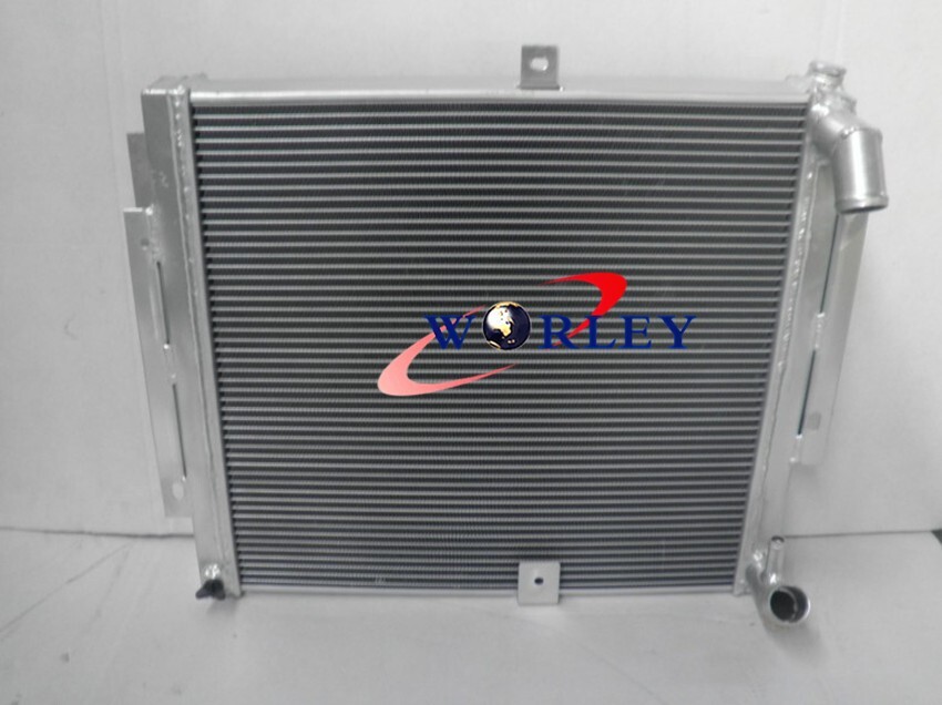 3 Row 1986 1987 1988 aluminum radiator mazda RX7 FC3S RX-7 FC-3S S4 MT ...