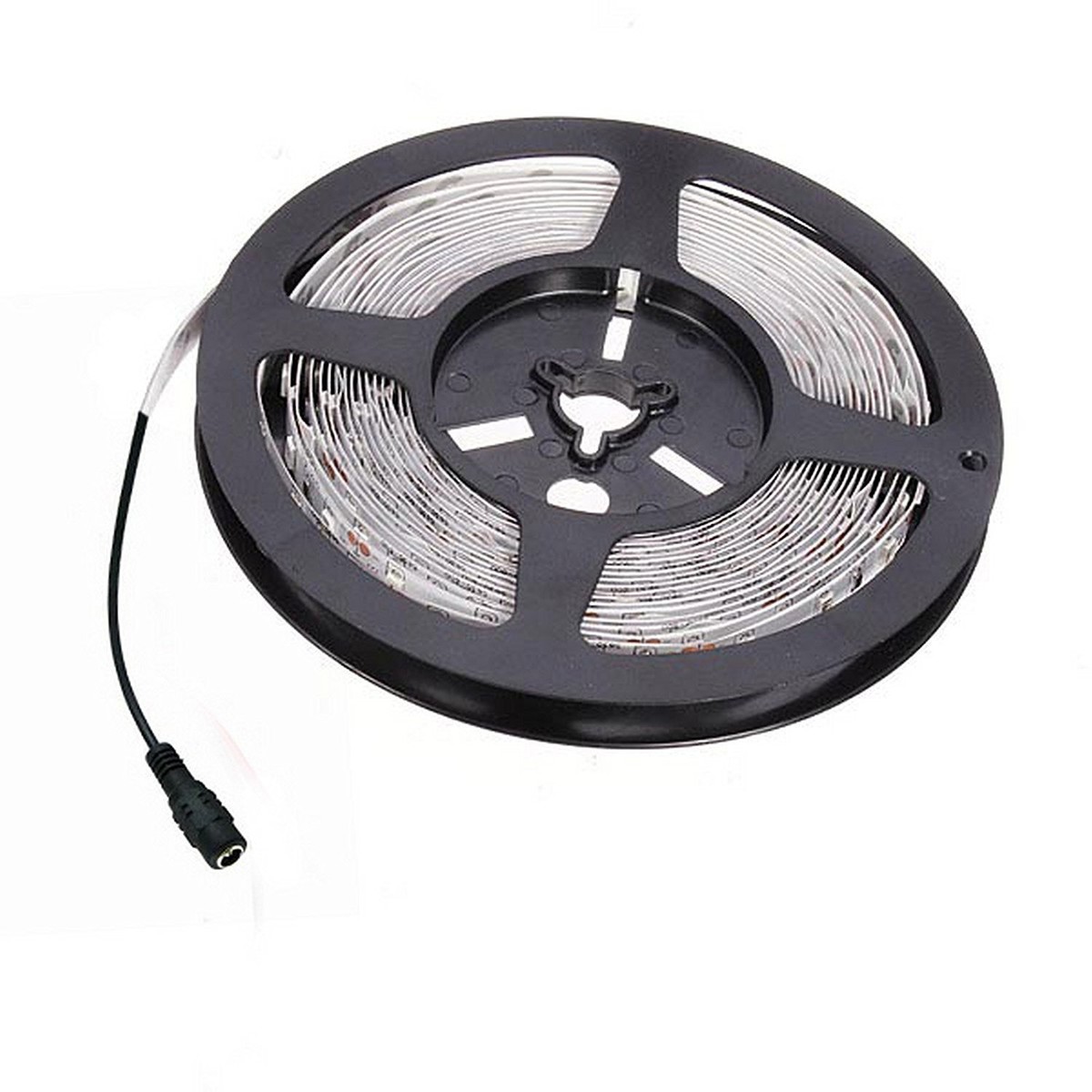 300 LED 5050 STRIP STRISCIA 5m 220V BIANCO LUCE CALDA IMPERMEABILE Alimentatore 89757381 - Foto 4
