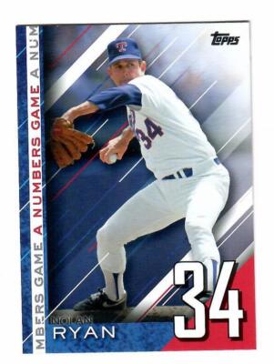 2020 Topps Update A Numbers Game -  Finish Your Set - You Pick