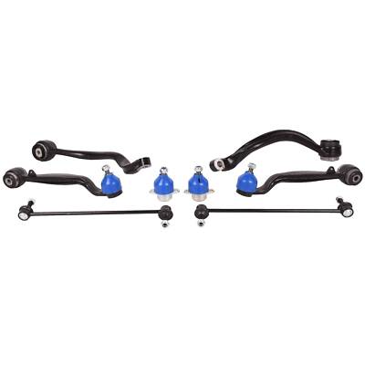 8Pcs For LAND RANGE ROVER Control Arms Ball Joints Sway Bar Link Suspension Kit