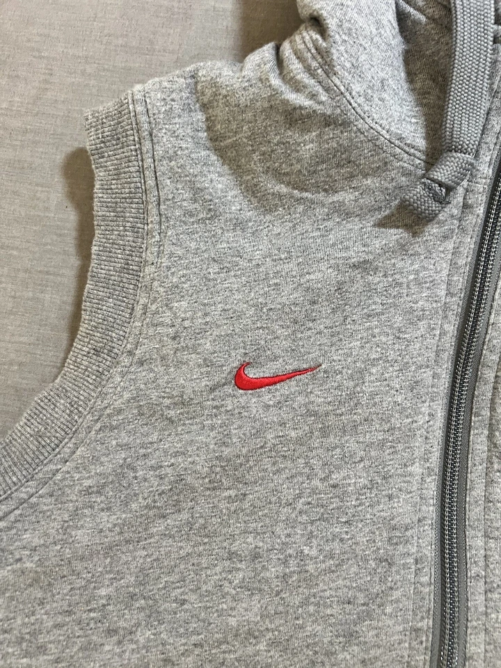 NIKE Team USA Vancouver Winter OLYMPICS 2010 Hoodie Vest Women's XL Sleeveless - Image 3 of 4