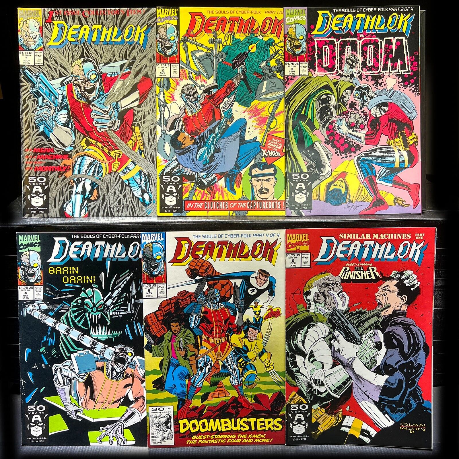 DEATHLOK Lot of 13 Issues — HIGH GRADE! MARVEL Comics Modern Age