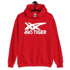Tiger Asics Logo-Inspired Unisex Hoodie S-5XL - Classic Style Men  Women