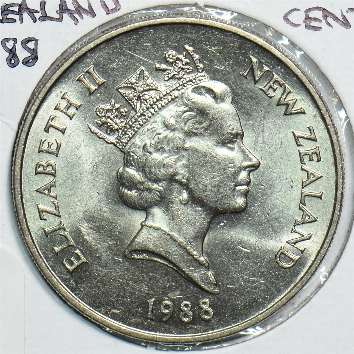 New Zealand 1988 20 Cents Kiwi bird animal 198120 combine