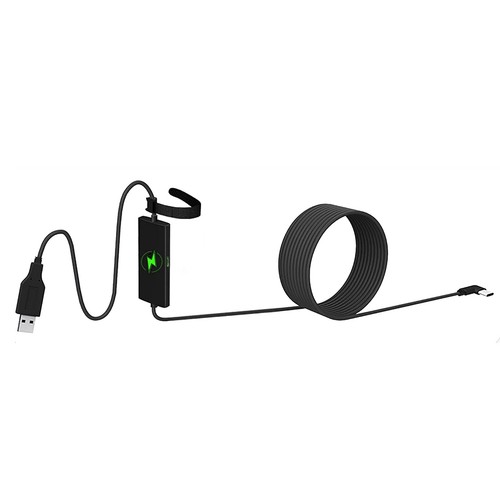 5m Link Cable w/ Extra Charging Port for Meta Quest Pro Link/Quest 2 VR Headset - Picture 2 of 12