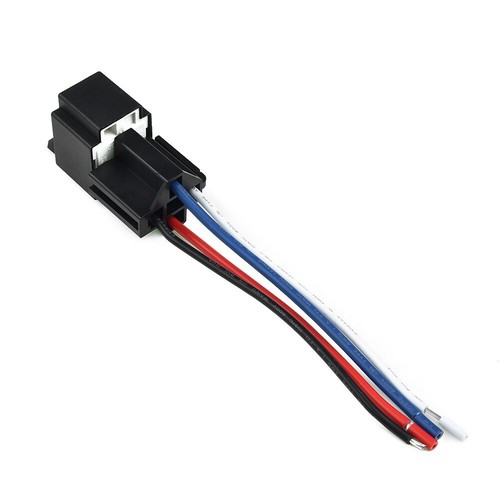 With Socket Base/Wires/Fuse Relay Amp Pre-wired Car 4 Pin 30A SPST Practical - Picture 4 of 12