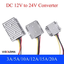 WSOLDMA 12V to 24V Electric power converters Step-Up Voltage Module